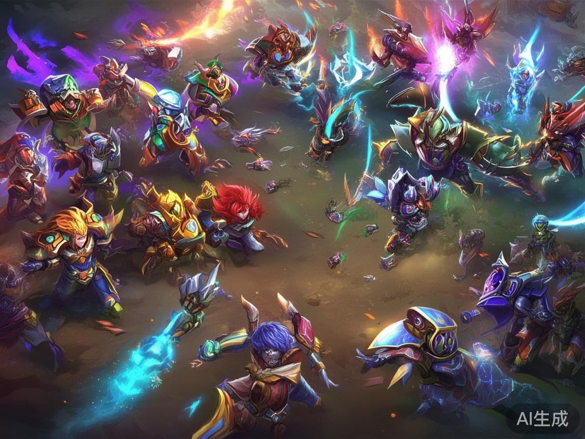 不同英雄搭配对比赛结果影响巨大。某些英雄组合在特定